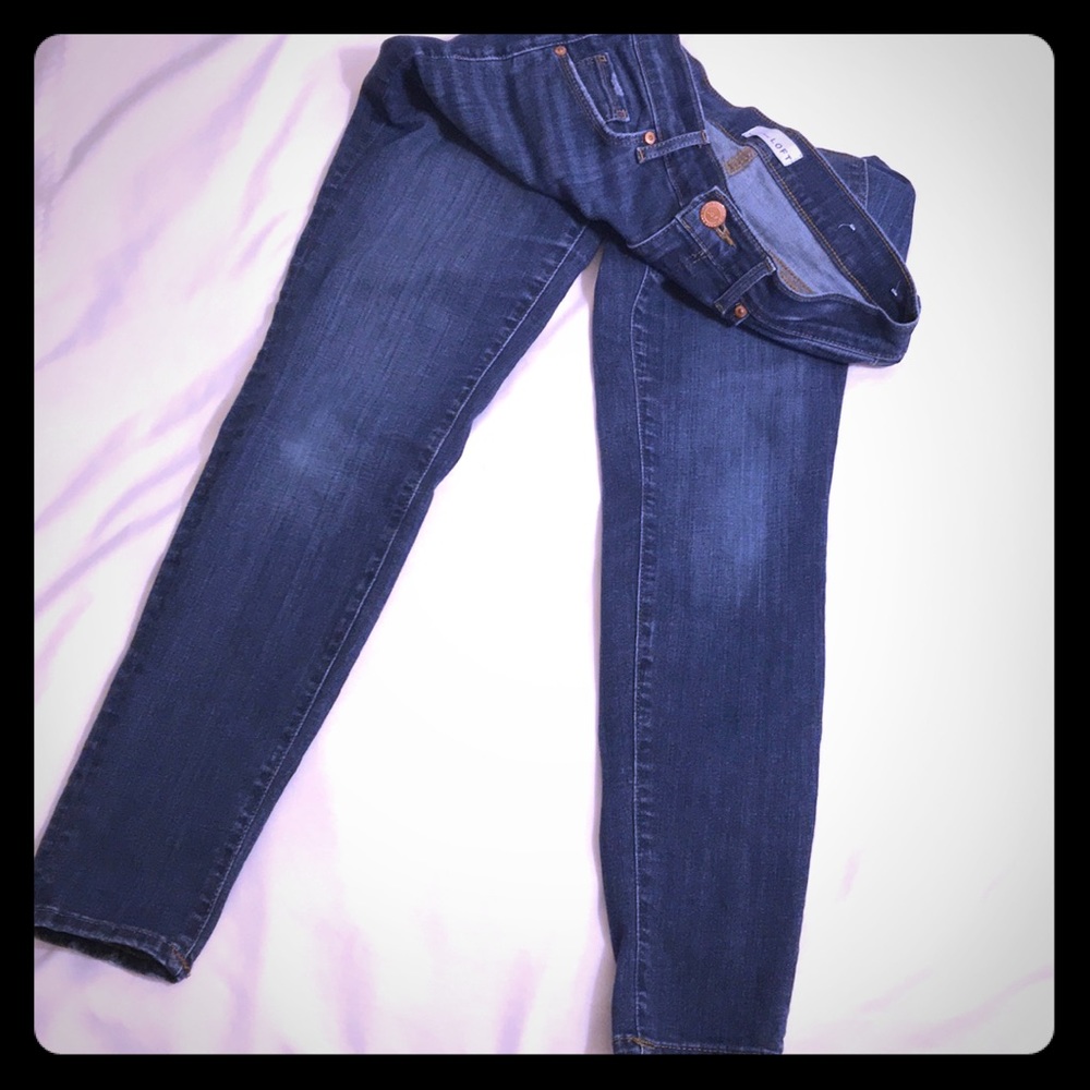 Ann taylor LOFT made and loved size 28/6 skinny